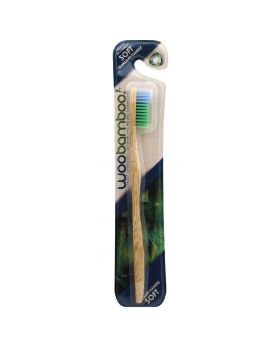 WooBamboo Standard Handle Soft Tooth Brush 2SHS