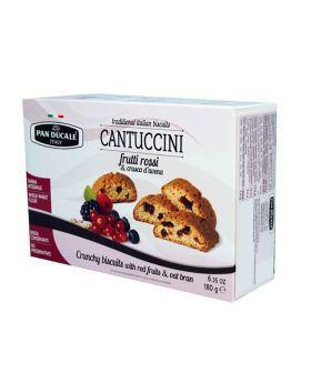 Panducale Crunchy Red Fruits & Oat Bran Biscuits 180 g
