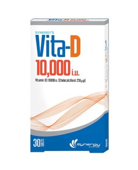 Synergy Vita-D 10,000IU Tablets 30's