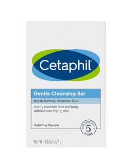 Cetaphil Gentle Cleansing Bar For Dry to Normal, Sensitive Skin 127G