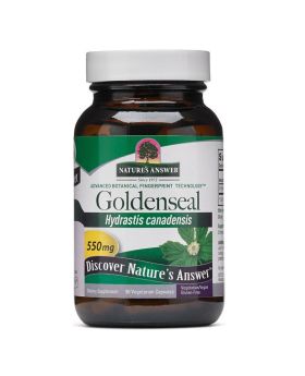 Nature's Answer Goldenseal 550 mg Vegetarian Capsules 50's