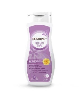 Betadine Daily Use Feminine Intimate Wash Gentle Protection, lmmortelle 50ml