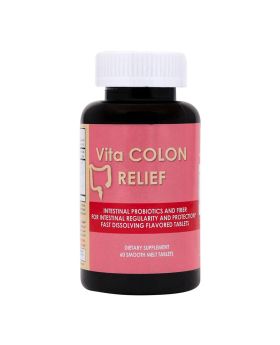 Vita Colon Relief Smooth Melt Tablets 60's