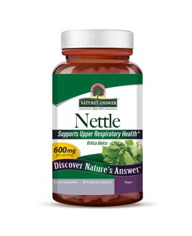 Nature's Answer Nettle Leaf 600mg Vegan Capsules For Upper Respiratory Health, Pack of 90's