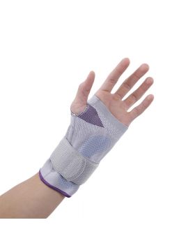 Olympa Snug Wrist Support with Stay & Gel Pad Left Large Cool Grey OFS411