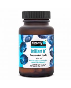 Blueberry Naturals Brilliant B Vegetarian Capsules 50's B0111 