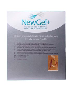 NewGel+ Silicone Abdomen Sheets 2*8 Inches For Post-operative & C-Section Scars, NG-160 Beige, Pack of 2’s