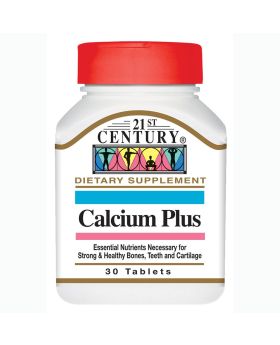 21st Century Calcium Plus Tablets 30's