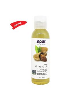 Now Sweet Almond Moisturizing Oil 118 mL