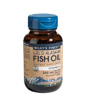 Wiley's Finest Vitamin K2 with EPA + DHA Softgels 60's