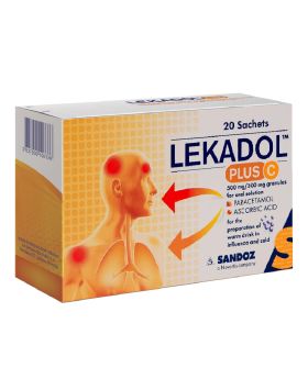 Lekadol Plus C Oral Sachet 20's
