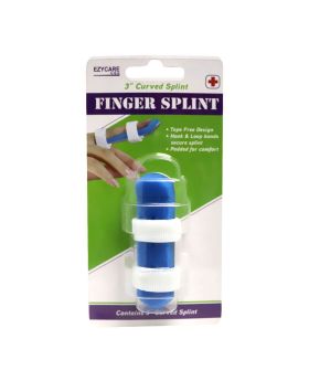 Ezycare 3 Curved Finger Splint 17478