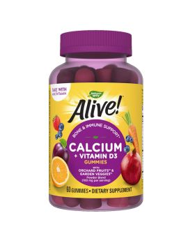 Alive Calcium + D3 Gummies 60's