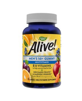 Alive Mens 50+ Vitamin Gummy 60's