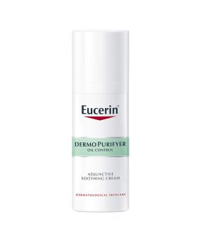 Eucerin Dermo Purifyer Oil Control SPF 30 Adjunctive Soothing Cream For Blemish Prone Skin 50ml