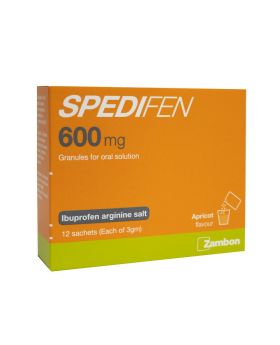 Spedifen 600 mg Granules for Oral solution 12's