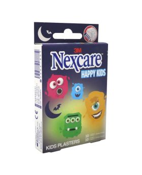 3M Nexcare Happy Kids Plasters Monster 20's