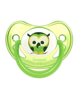 Canpol Babies Orthodontic Soother Night Dreams Design Green 6-18 Months 22/501