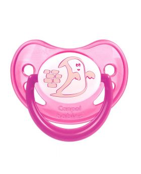 Canpol Babies Orthodontic Soother Night Dreams Design Pink Over 18 Months 22/502