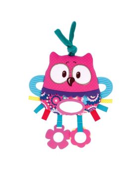 Canpol Babies Baby Toy Jungle Pals Soft Hanging Pink Owl 68/042