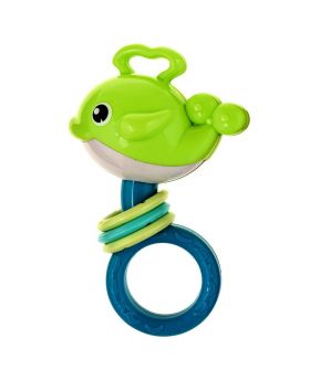 Canpol Babies Baby Toy Little Whale Rattle Green 81/003