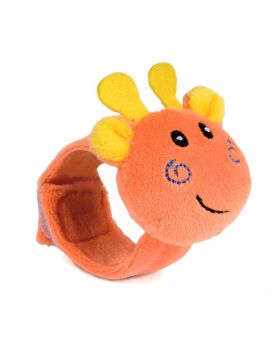 Canpol Babies Baby Toy Soft Rattle for the Wrist Orange 68/005