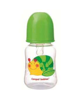 Canpol Babies Happy Farm Snail Design Baby Feeding Bottle 120 mL 59/100