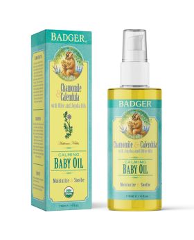 Badger Calming Baby Oil 118 mL