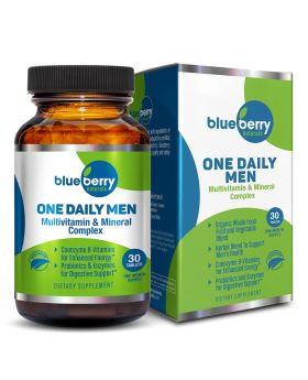 Blueberry Naturals One Daily Men Tablets With Multivitamin & Mineral Complex, Pack of 30's 
