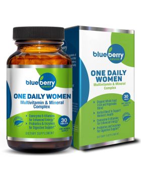 Blueberry Naturals One Daily Women Tablets With Multivitamin & Mineral Complex, Pack of 30's 