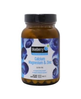 Blueberry Naturals Calcium Magnesium & Zinc Tablet 100's