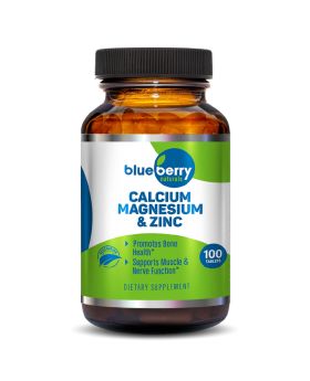 Blueberry Naturals Calcium Magnesium & Zinc Tablet 100's