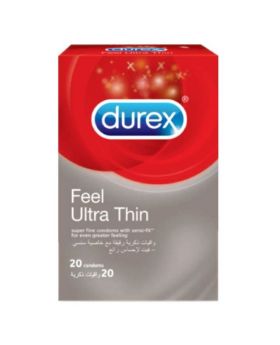 Durex Feel Ultra Thin Condoms 20's