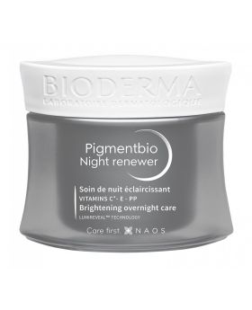 Bioderma Pigmentbio Night Renewer Brightening Overnight Skin Cream For Hyperpigmented Skin 50 mL