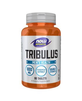 Now Sports Tribulus 1000mg, Double Strength Tablets, For Men's Health, Pack of 90's