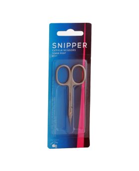 Snipper Cuticle Scissors Tower Point Bent S4355