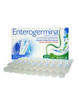 Enterogermina 2 Billion/5 mL Suspension Oral Vials 20's