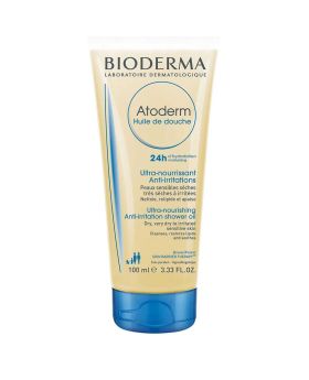 Bioderma Atoderm Nourishing Anti irritation Shower Oil For Irritated And Dry Sensitive Skin 100ml