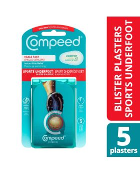 Compeed Hydrocolloid Blister Plasters Sports Underfoot 5's