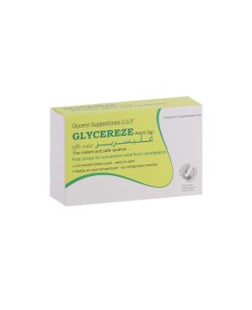 Glycereze Adult 3g Glycerin Suppositories 10's