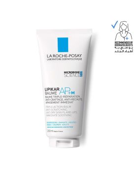 La Roche-Posay Lipikar Baume Ap+M Moisturizer For Atopic Eczema & Allergy-Prone Skin With Extreme Dryness 200ml