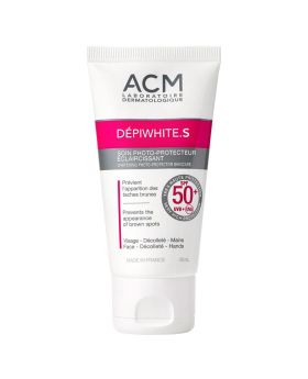 ACM Depiwhite S SPF50+ Whitening Photo-Protector Lightening Skincare Cream, Anti-Brown Spot 50ml