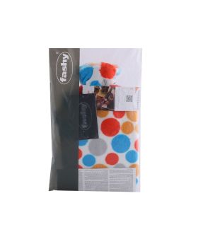 Fashy Hot Water Bag With Plush Cover Small Dots 2.0L 1's