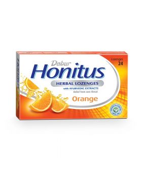 Dabur Honitus Herbal Lozenges Orange 24's