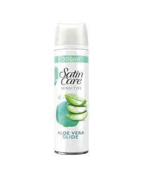 Gillette Satin Care Sensitive Shaving Gel With Aloe Vera 200ml