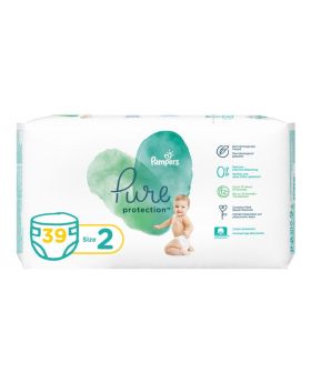 Pampers Pure Protection Diaper Size 2, 4-8 Kg 39's 73746