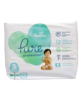 Pampers Pure Protection Diaper Size 3 6-10 kg 31's