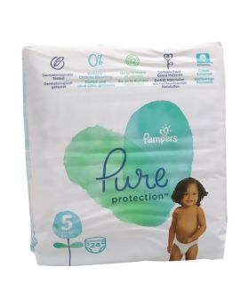 Pampers Pure Protection Diaper Size 5 11+ kg 24's