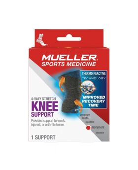 Mueller 4-Way Stretch Knit Knee Support LG/XL 64425
