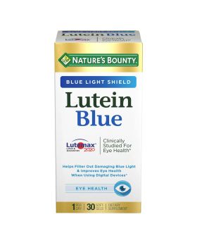 Nature's Bounty Lutein Blue Softgels 30's